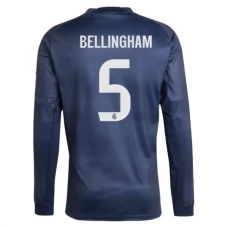 Real Madrid Bellingham 5 Udebanetrøje 2025-26 Langærmet Fodboldsæt