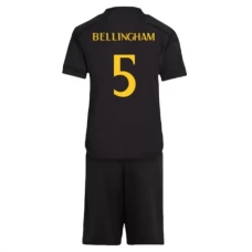 Real Madrid Børn Bellingham 5 Tredjetrøje 2023-24 Fodboldsæt