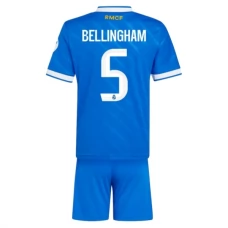 Real Madrid Børn Bellingham 5 Tredjetrøje 2025-26 Fodboldsæt