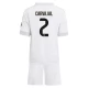 Real Madrid Børn Carvajal 2 Hjemmebanetrøje 2025-26 Fodboldsæt