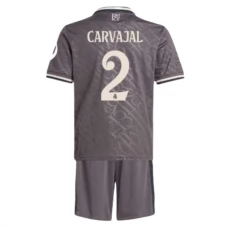 Real Madrid Børn Carvajal 2 Tredjetrøje 2024-25 Fodboldsæt