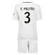 Real Madrid Børn E.Militao 3 Hjemmebanetrøje 2024-25 Fodboldsæt