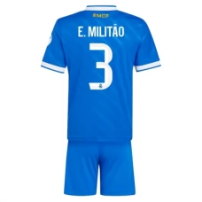 Real Madrid Børn E.Militão 3 Tredjetrøje 2025-26 Fodboldsæt