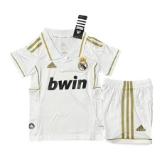 Real Madrid Børn Hjemmebanetrøje Retro 2011-12 Fodboldsæt