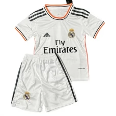 Real Madrid Børn Hjemmebanetrøje Retro 2013-14 Fodboldsæt