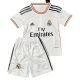 Real Madrid Børn Hjemmebanetrøje Retro 2013-14 Fodboldsæt