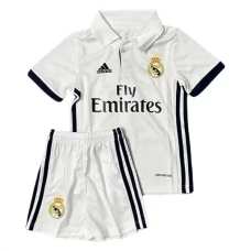 Real Madrid Børn Hjemmebanetrøje Retro 2016-17 Fodboldsæt