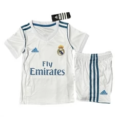 Real Madrid Børn Hjemmebanetrøje Retro 2017-18 Fodboldsæt