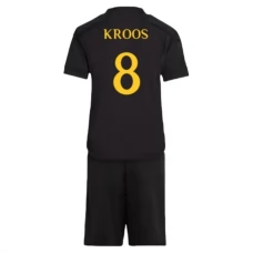 Real Madrid Børn Kroos 8 Tredjetrøje 2023-24 Fodboldsæt