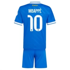 Real Madrid Børn Mbappé 10 Tredjetrøje 2025-26 Fodboldsæt