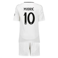 Real Madrid Børn Modrić 10 Hjemmebanetrøje 2024-25 Fodboldsæt