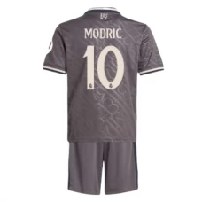 Real Madrid Børn Modrić 10 Tredjetrøje 2024-25 Fodboldsæt
