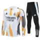 Real Madrid Børn Træningssæt 2024-25 - 1-4 Zip Gul
