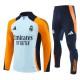Real Madrid Børn Træningssæt 2024-25 - 1-4 Zip Orange