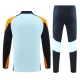Real Madrid Børn Træningssæt 2024-25 - 1-4 Zip Orange