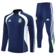 Real Madrid Børn Træningssæt 2025-26 - 1-4 Zip Blå