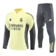 Real Madrid Børn Træningssæt 2025-26 - 1-4 Zip Gul