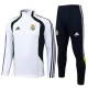 Real Madrid Børn Træningssæt 2025-26 - 1-4 Zip Hvid