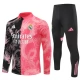 Real Madrid Børn Træningssæt 2025-26 - 1-4 Zip Pink