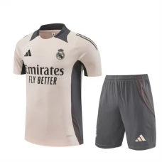Real Madrid Børn Træningstrøje Sæt 2024-25 - Shorts Beige