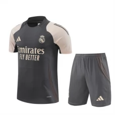 Real Madrid Børn Træningstrøje Sæt 2024-25 - Shorts Grå