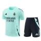 Real Madrid Børn Træningstrøje Sæt 2024-25 - Shorts Grøn