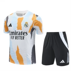 Real Madrid Børn Træningstrøje Sæt 2024-25 - Shorts Gul