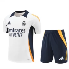 Real Madrid Børn Træningstrøje Sæt 2024-25 - Shorts Hvid