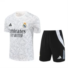 Real Madrid Børn Træningstrøje Sæt 2024-25 - Shorts Hvid