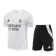 Real Madrid Børn Træningstrøje Sæt 2024-25 - Shorts Hvid
