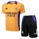 Real Madrid Børn Træningstrøje Sæt 2024-25 - Shorts Orange