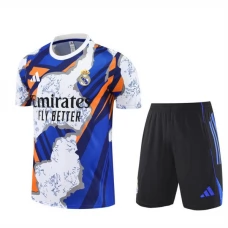Real Madrid Børn Træningstrøje Sæt 2025-26 - Shorts Blå