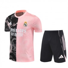 Real Madrid Børn Træningstrøje Sæt 2025-26 - Shorts Dragon Pink