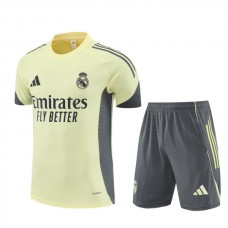 Real Madrid Børn Træningstrøje Sæt 2025-26 - Shorts Gul