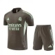Real Madrid Børn Træningstrøje Sæt 2025-26 - Shorts Kaki