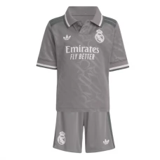 Real Madrid Børn Tredjetrøje 2024-25 Fodboldsæt