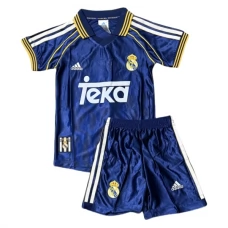 Real Madrid Børn Tredjetrøje Retro 1998-00 Fodboldsæt
