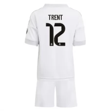 Real Madrid Børn Trent 12 Hjemmebanetrøje 2025-26 Fodboldsæt