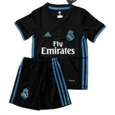 Real Madrid Børn Udebanetrøje Retro 2017-18 Fodboldsæt