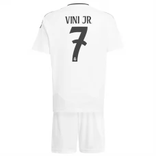 Real Madrid Børn Vini Jr. 7 Hjemmebanetrøje 2024-25 Fodboldsæt