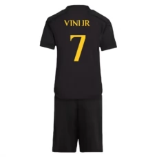 Real Madrid Børn Vini Jr. 7 Tredjetrøje 2023-24 Fodboldsæt