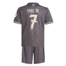 Real Madrid Børn Vini Jr. 7 Tredjetrøje 2024-25 Fodboldsæt