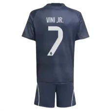 Real Madrid Børn Vini Jr. 7 Udebanetrøje 2025-26 Fodboldsæt