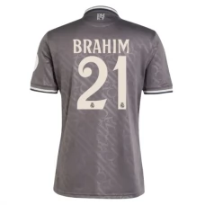 Real Madrid Brahim 21 Tredjetrøje 2024-25 Fodboldsæt
