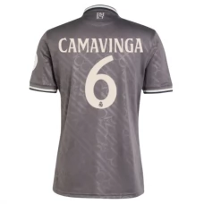 Real Madrid Camavinga 6 Tredjetrøje 2024-25 Fodboldsæt