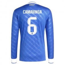 Real Madrid Camavinga 6 Tredjetrøje 2025-26 Langærmet Fodboldsæt