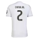 Real Madrid Carvajal 2 Hjemmebanetrøje 2025-26 Fodboldsæt