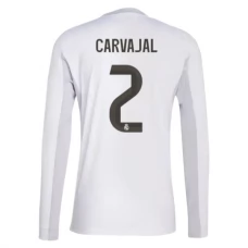 Real Madrid Carvajal 2 Hjemmebanetrøje 2025-26 Langærmet Fodboldsæt
