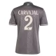 Real Madrid Carvajal 2 Tredjetrøje 2024-25 Fodboldsæt
