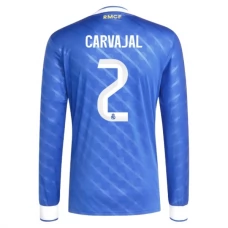 Real Madrid Carvajal 2 Tredjetrøje 2025-26 Langærmet Fodboldsæt